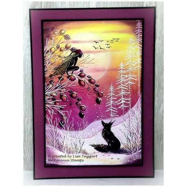 Red Pine Small Clear Stamp