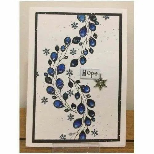 Floral Wreath Clear Stamps