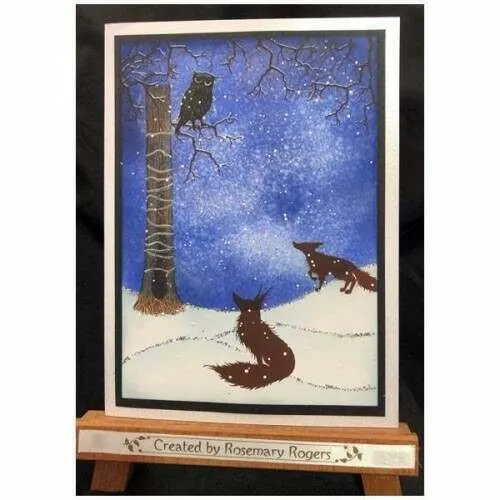 Echo & Drew Clear Stamps (owls)