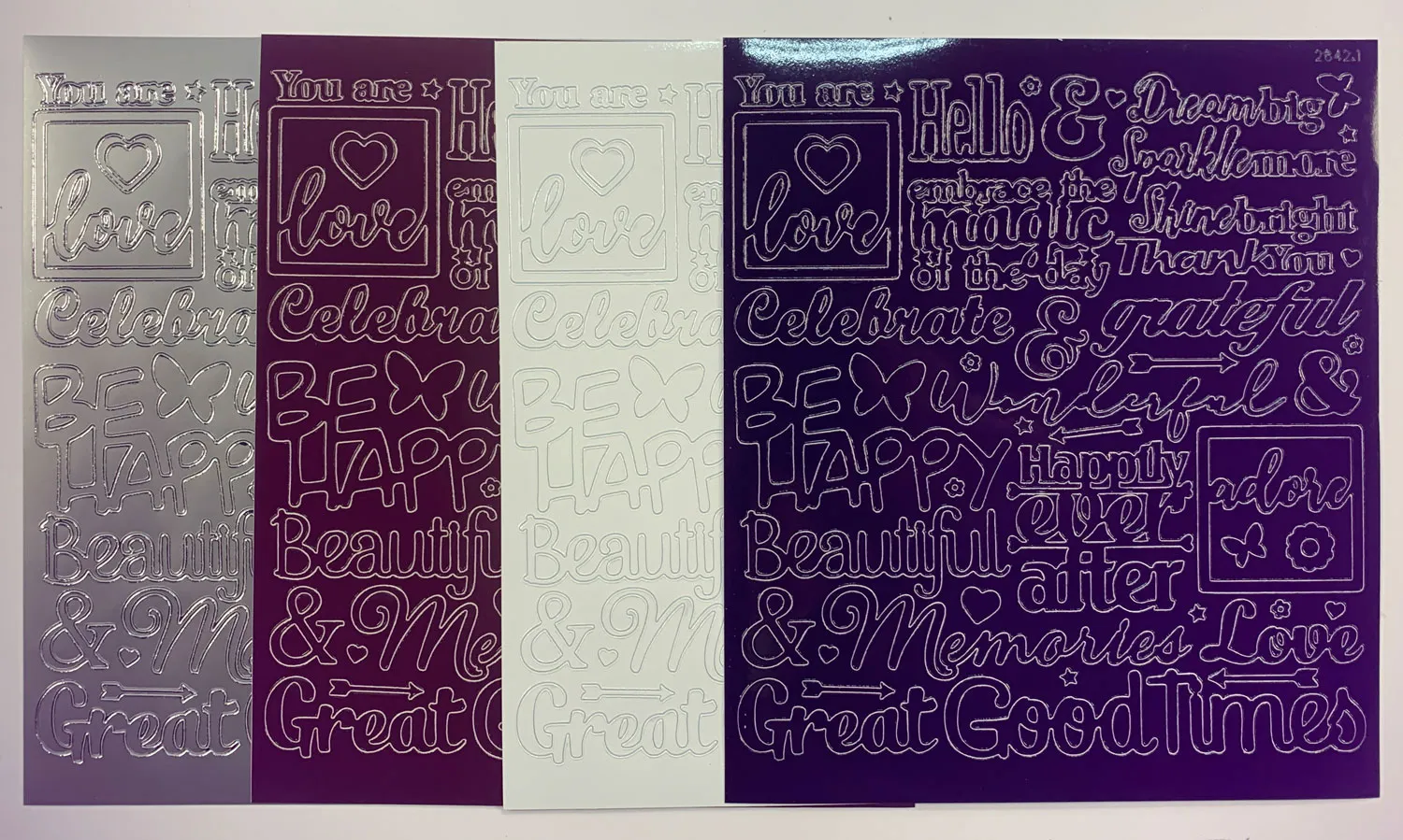 Good Times Dazzles, 8x9, 4 sheets