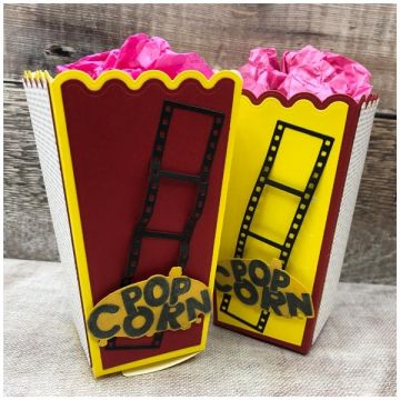 Popcorn Carton Die Set by Simply Made Crafts