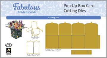 Pop Up Box Card Cutting Dies by Fabulous Folded Cards