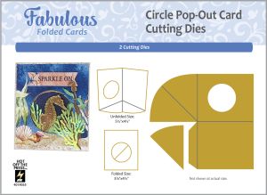 Circle Pop Out Card Cutting Dies by Fabulous Folded Cards