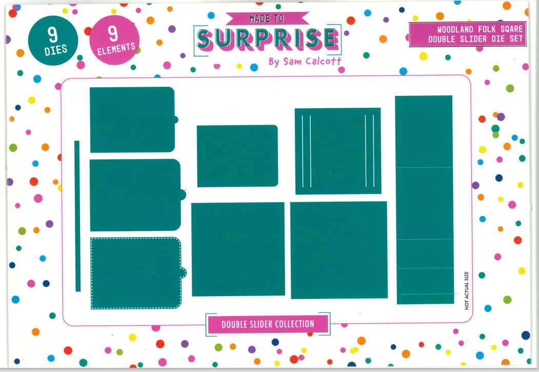 Square Double Slider Mechanism Made to Surprise Die Set