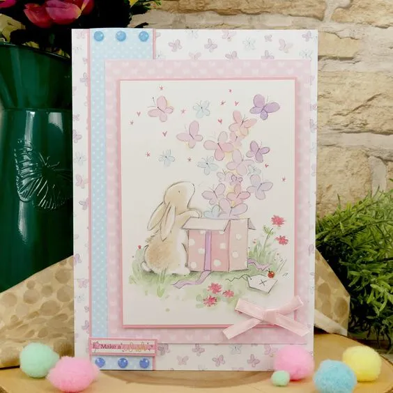 Bunny Love For the Love of Stamps, A6 Stamp Set