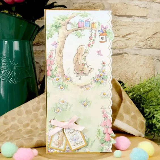 Bunny Wishes For the Love of Stamps, A6 Stamp Set