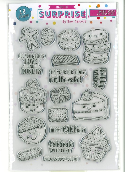 Baked Goods A5 Stamp Set by Made to Surprise
