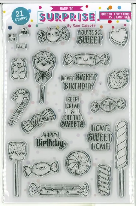 Sweets A5 Stamp Set  by Made to Surprise