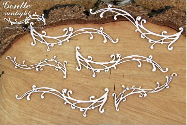 Borders Gentle Sunlight Chipboard