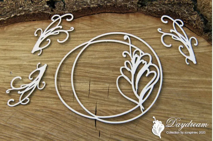 Branches & Frame Daydream Chipboard