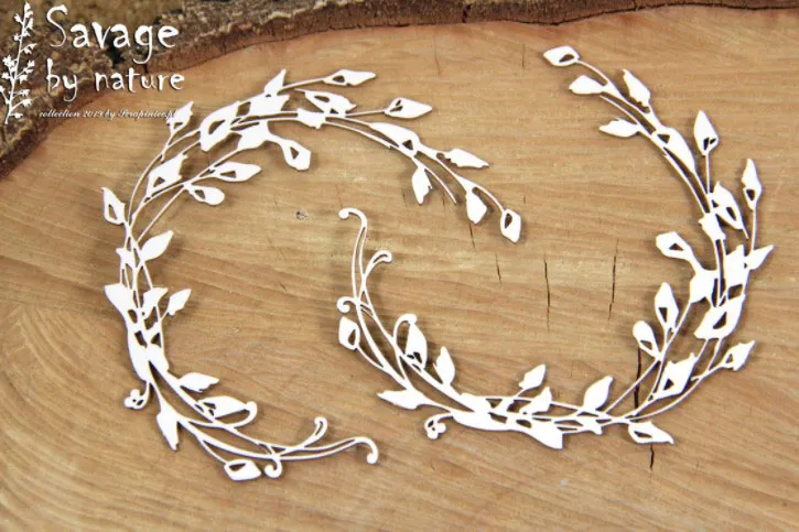 Curved Sprays Chipboard