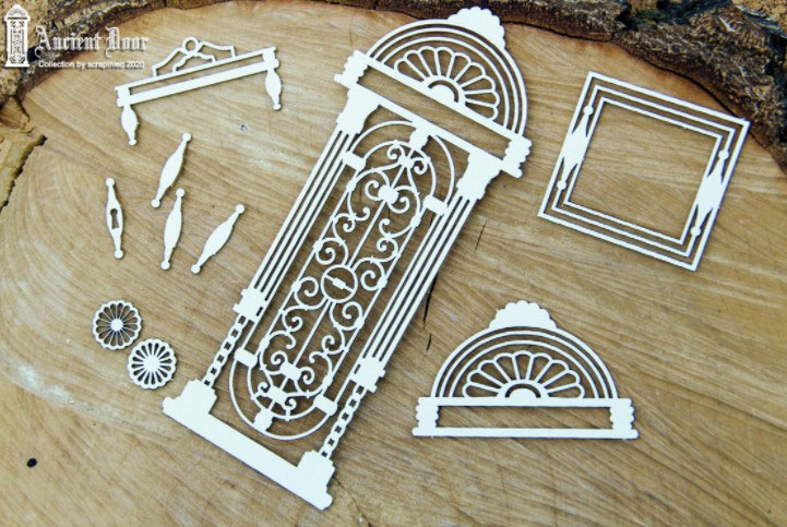 Ancient Door #2 Chipboard