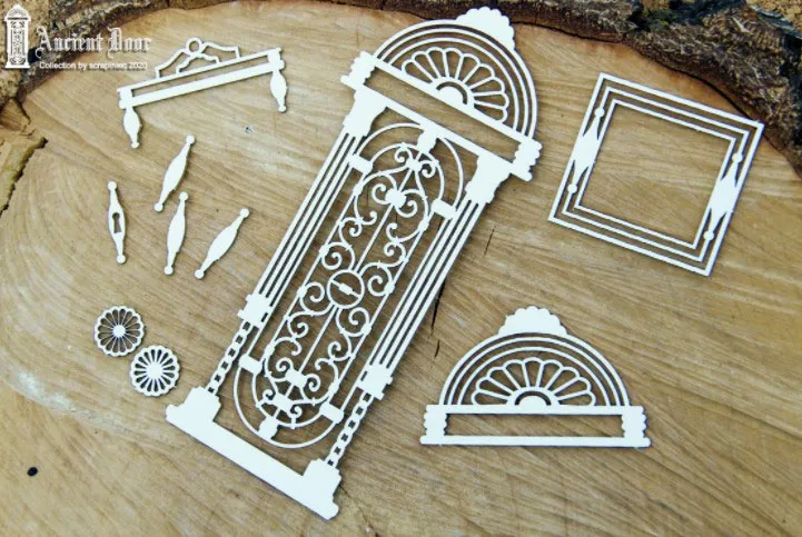 Ancient Door #2 Chipboard