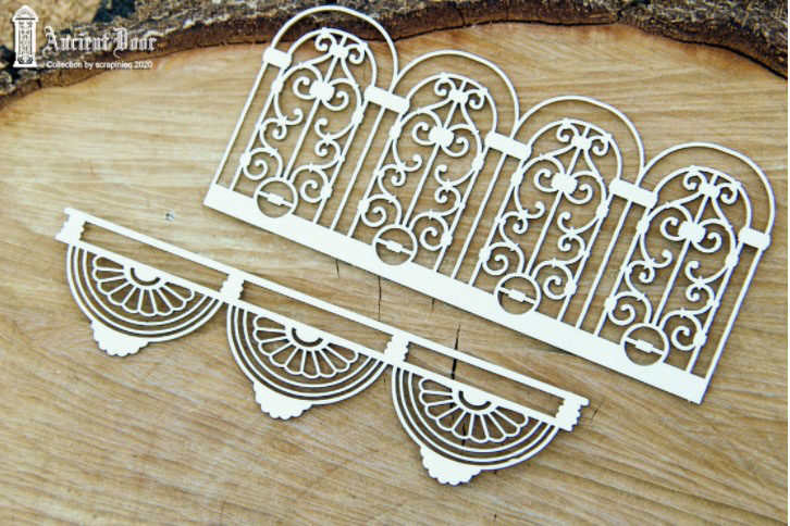 Ancient Door #4 Chipboard