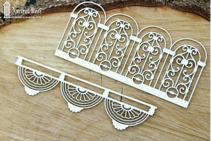 Ancient Door #4 Chipboard