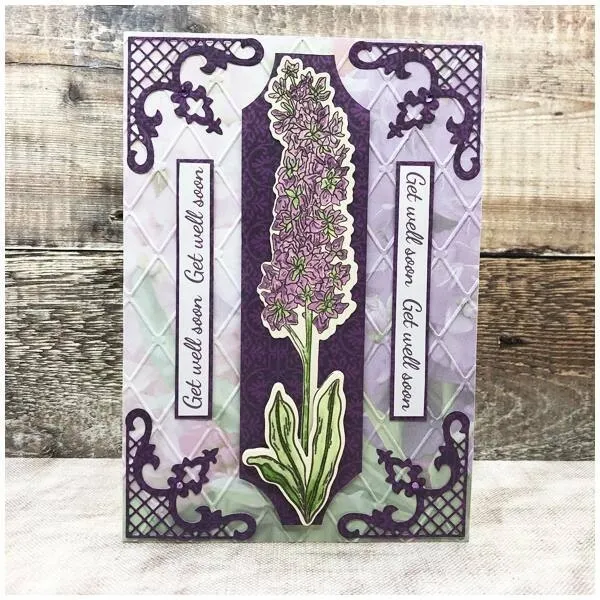 April Die Stamp Combo A Year in Flowers by Apple Blossom