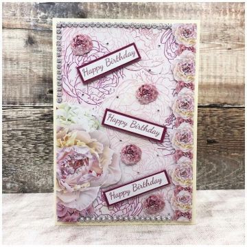 May Die Stamp Combo A Year in Flowers by Apple Blossom