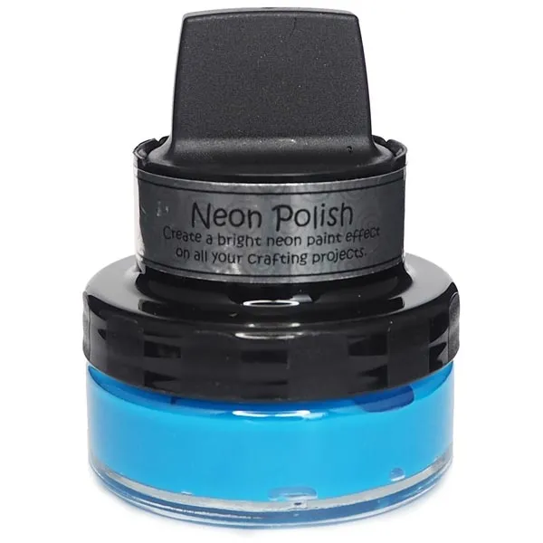 Bahama Blue Cosmic Shimmer Neon Polish 50m