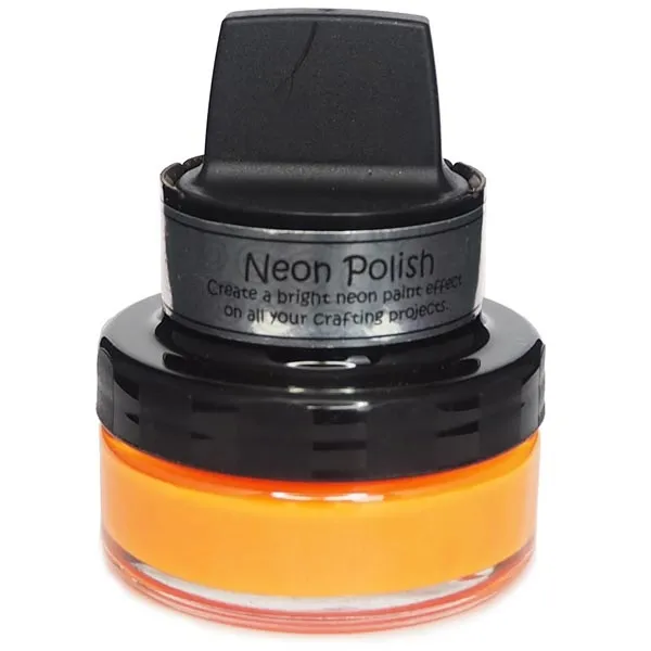 Lava Orange Cosmic Shimmer Neon Polish 50ml