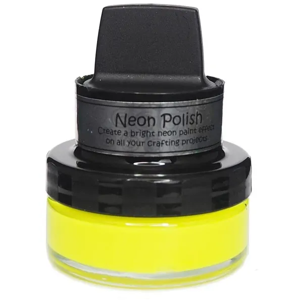 Happy Yellow Cosmic Shimmer Neon Polish  50ml