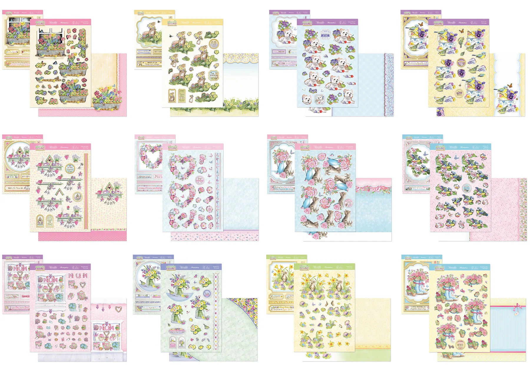 Springtime Wishes Designer Deco-Large Collection, Paper Wishes Exclusive