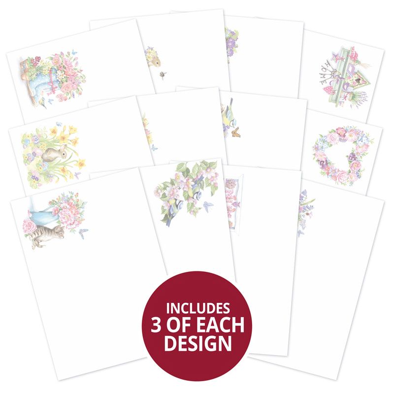 Springtime Wishes Luxury Card Inserts