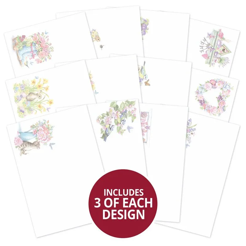 Springtime Wishes Luxury Card Inserts