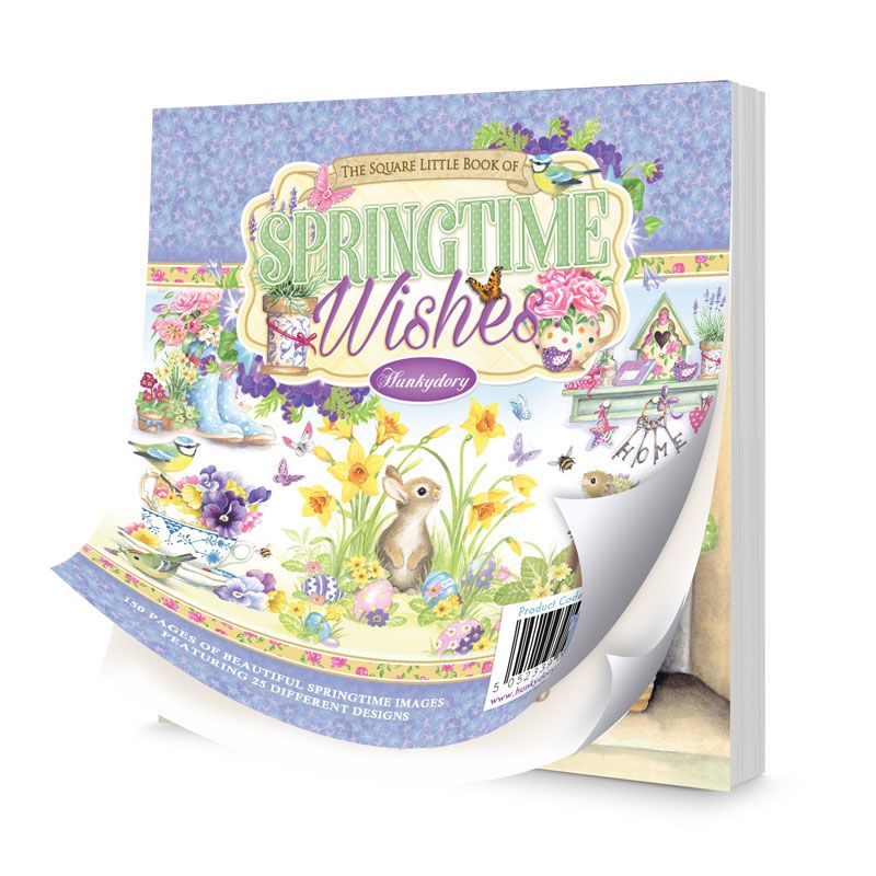 The Little Square Book of Springtime Wishes