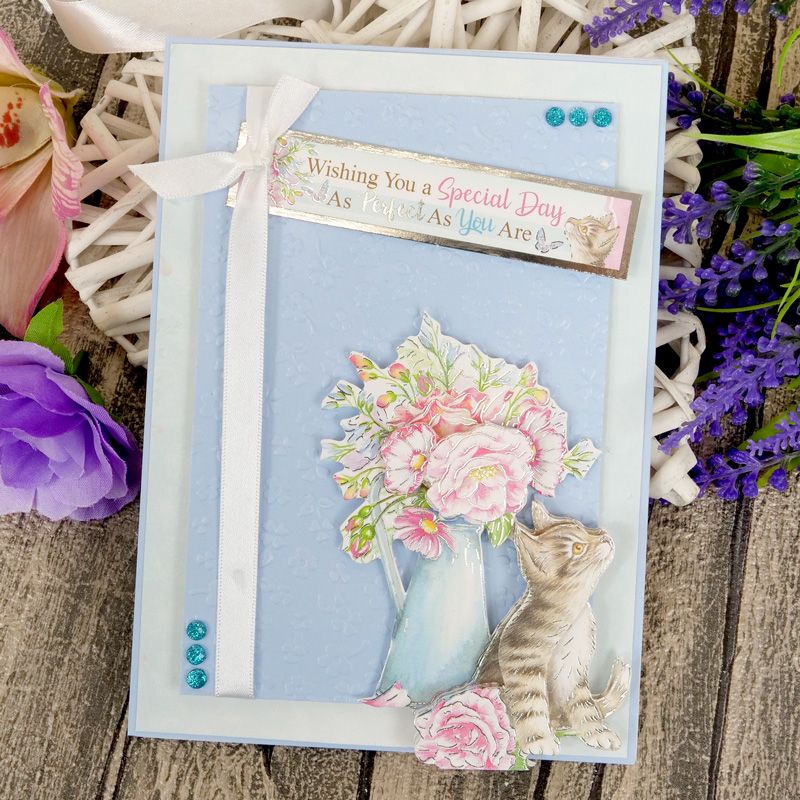Scattered Blooms Moonstone Embossing Folder