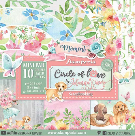 Circle of Love 8"x8" Paper Pad