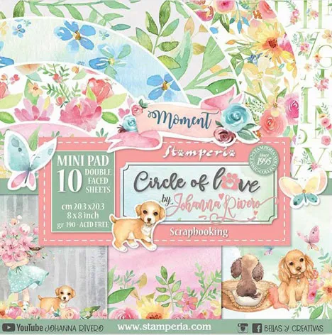 Circle of Love 8"x8" Paper Pad