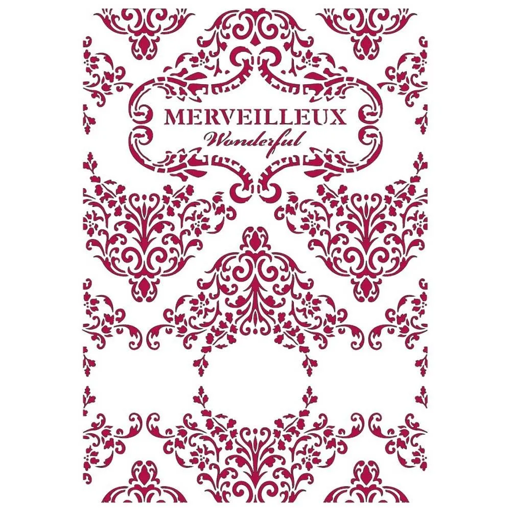 Wonderful Sea Dreams Stencil