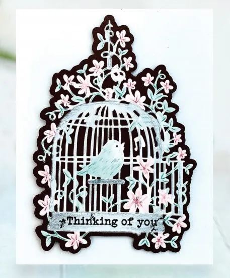 Creative Expressions Paper Panda Bird Song Craft Dies