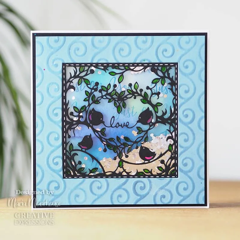 Love Nest Craft Dies Creative Expressions Paper Panda