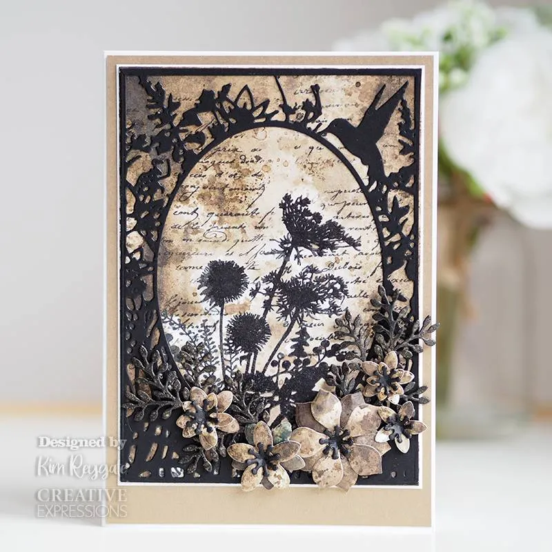 Creative Expressions Paper Panda Meadow Frame Craft Dies