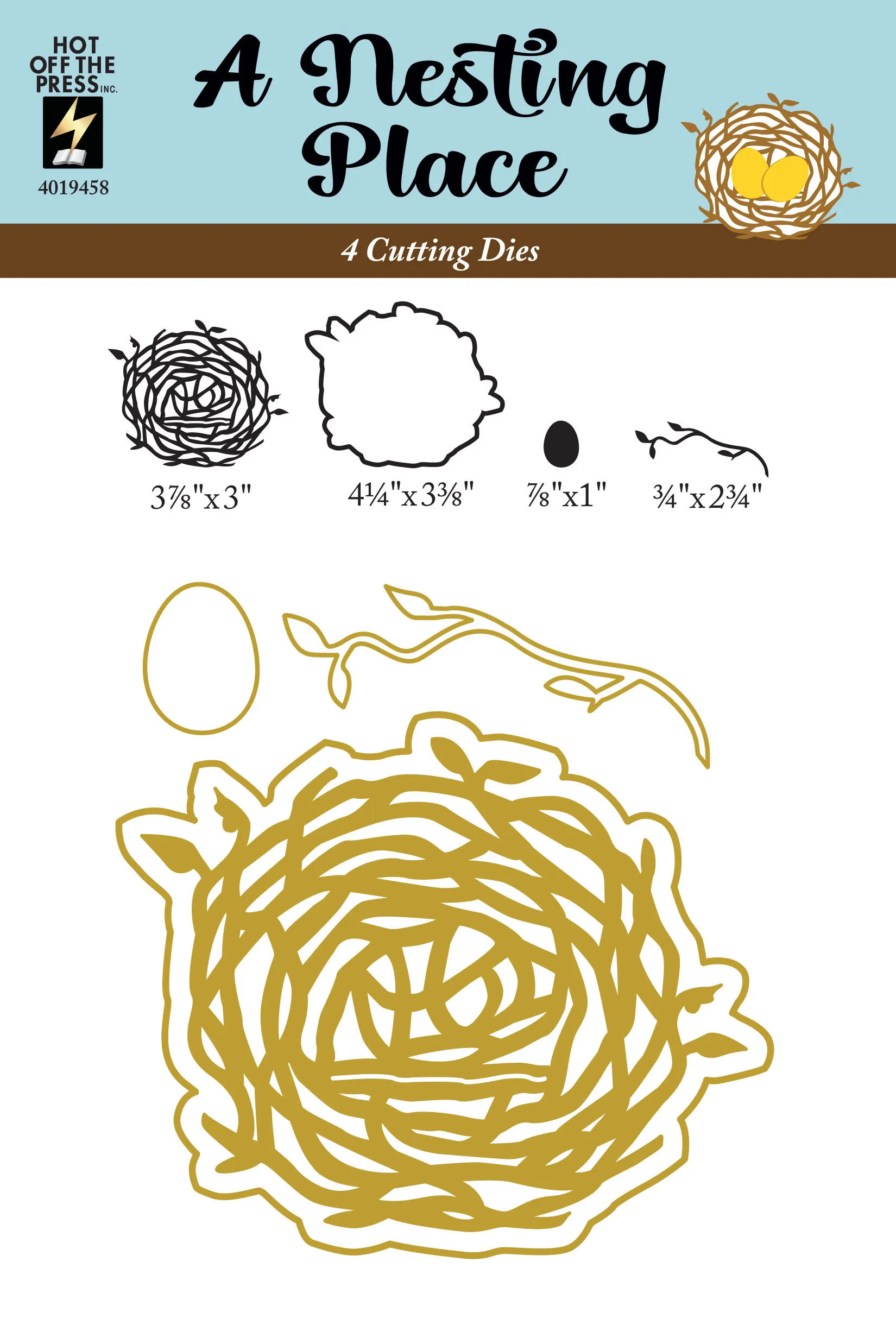 A Nesting Place Cutting Dies