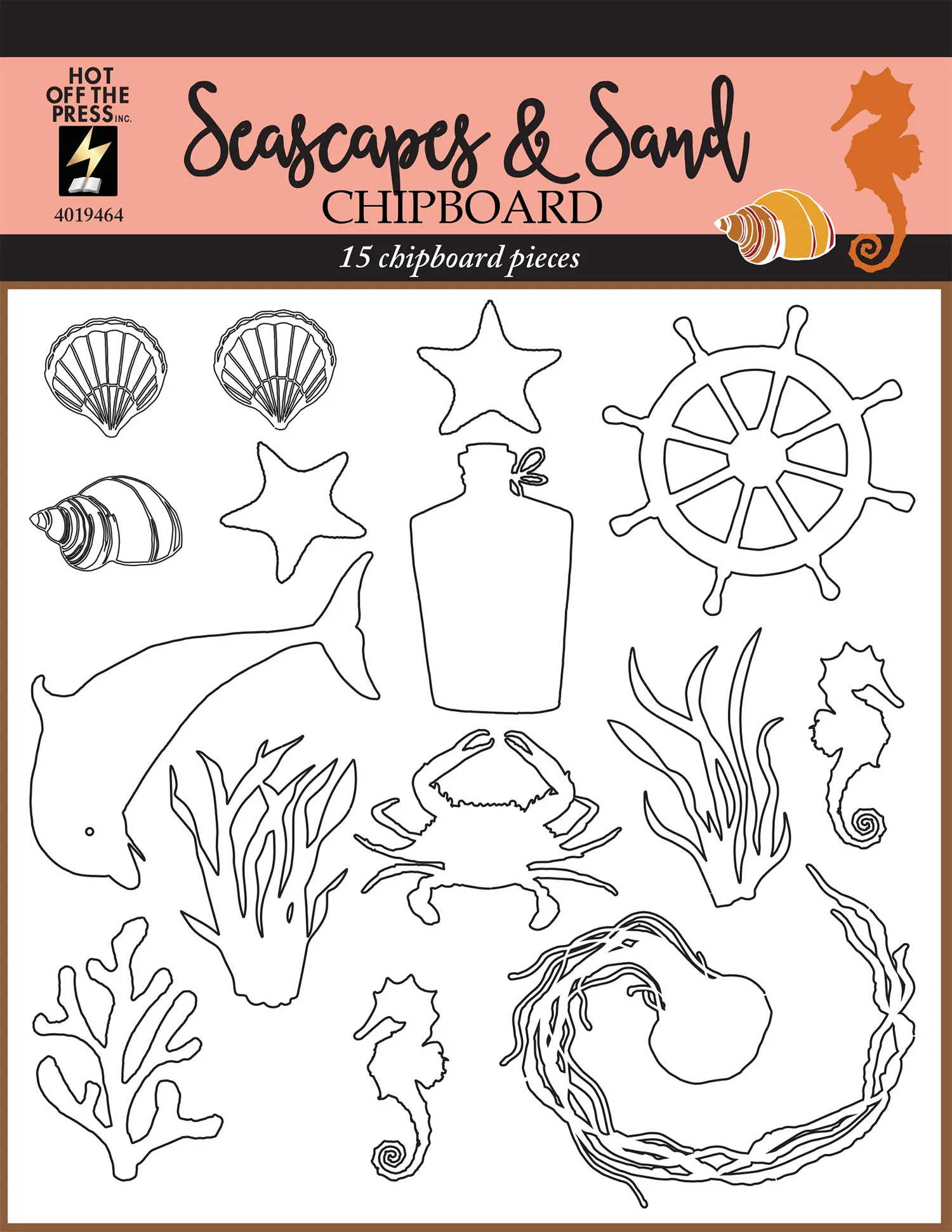 Seascapes and Sand Chipboard