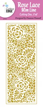 Rose Lace Slim Line Cutting Dies