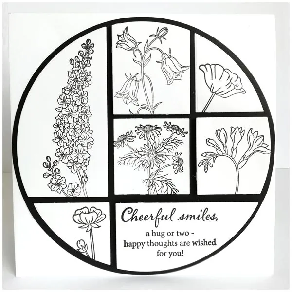 Card Making Magic A5 Stamp Set Circular Box and Card Maker Essential Verses