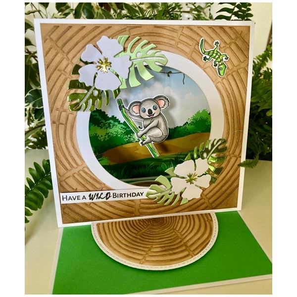 Swing Cards Mechanism & Apertures Die Set by Made To Surprise