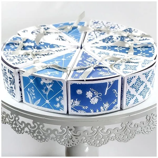 Cake Box Die Set Afternoon Tea Collection Simply Made Crafts