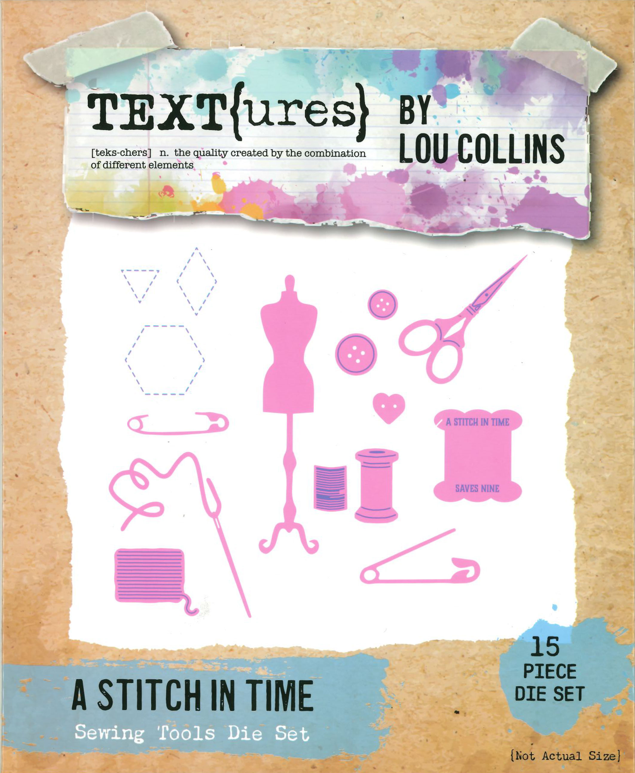 Sewing Tools  Die set A Stitch in Time by TEXT[ures]