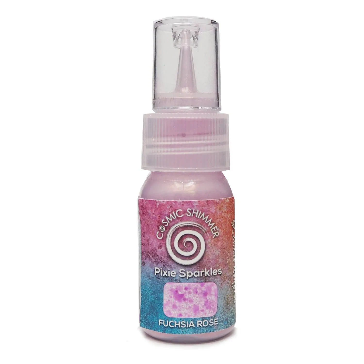 Fuchsia Rose Pixie Sparkles 30ml Cosmic Shimmer Jamie Rodgers