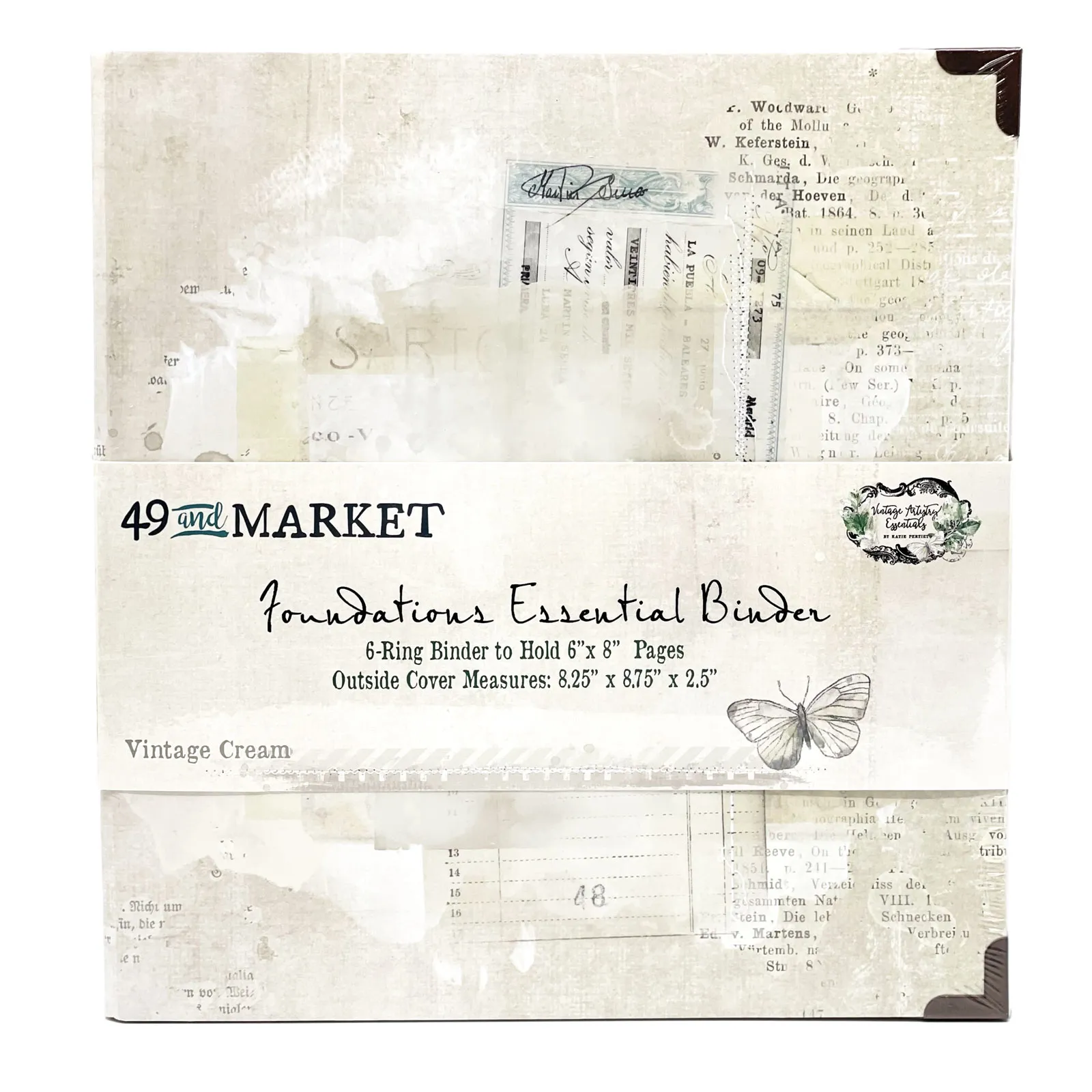 Foundations Essential Binder Vintage Cream