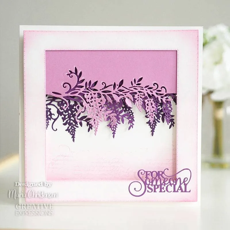 Wisteria Craft Die Creative Expressions Paper Cuts Edger