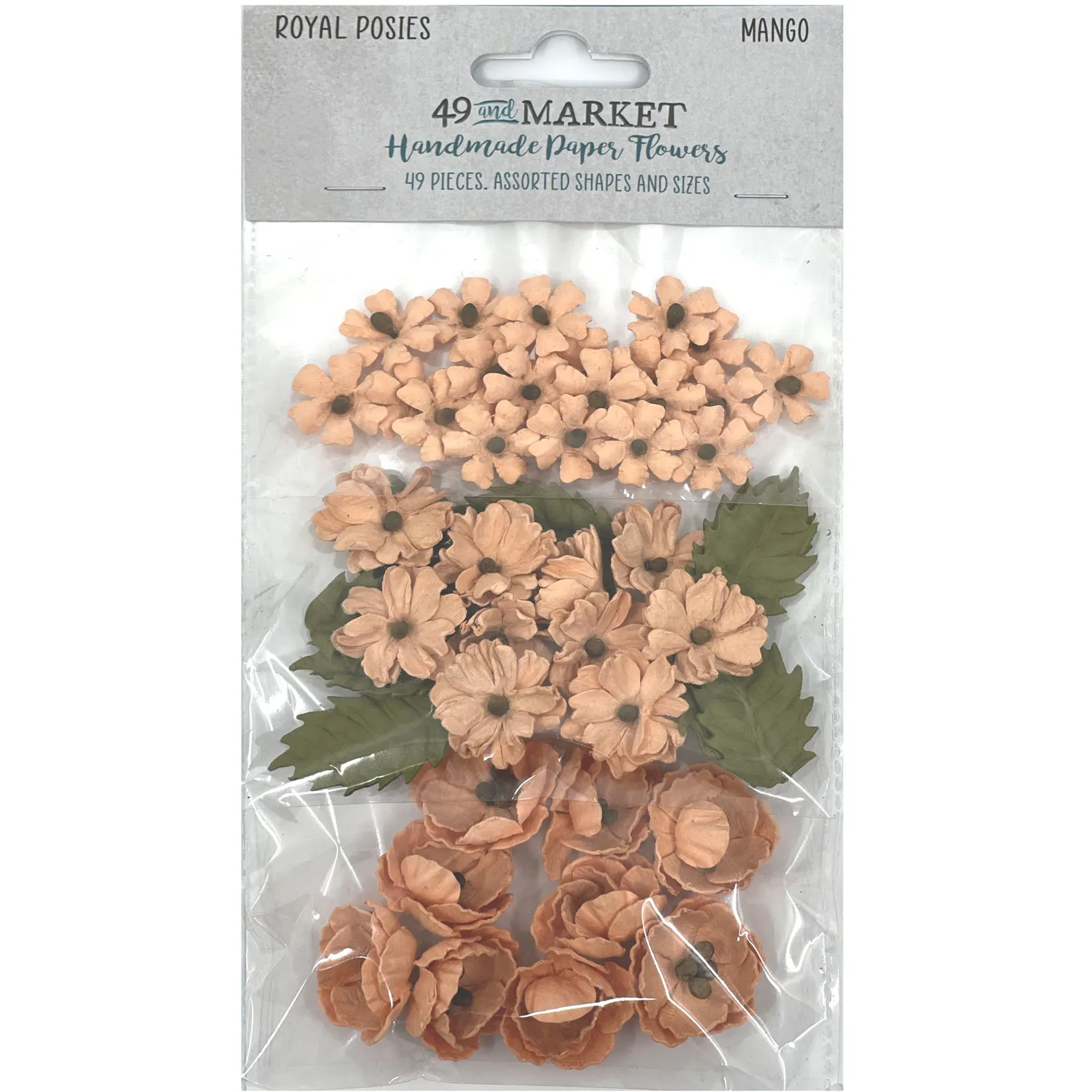 Mango Royal Posies, 49 pieces