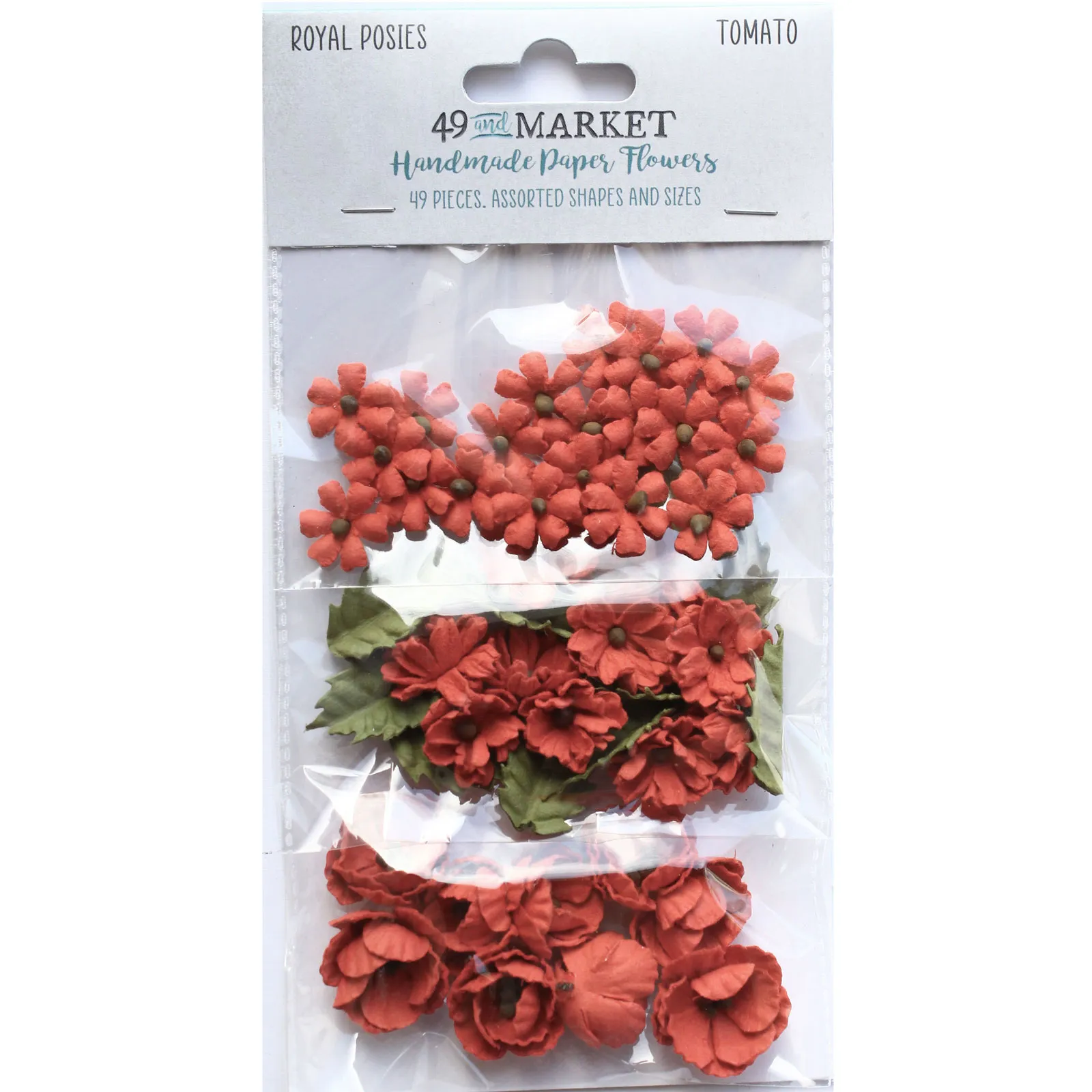 Tomato Royal Posies, 49 pieces