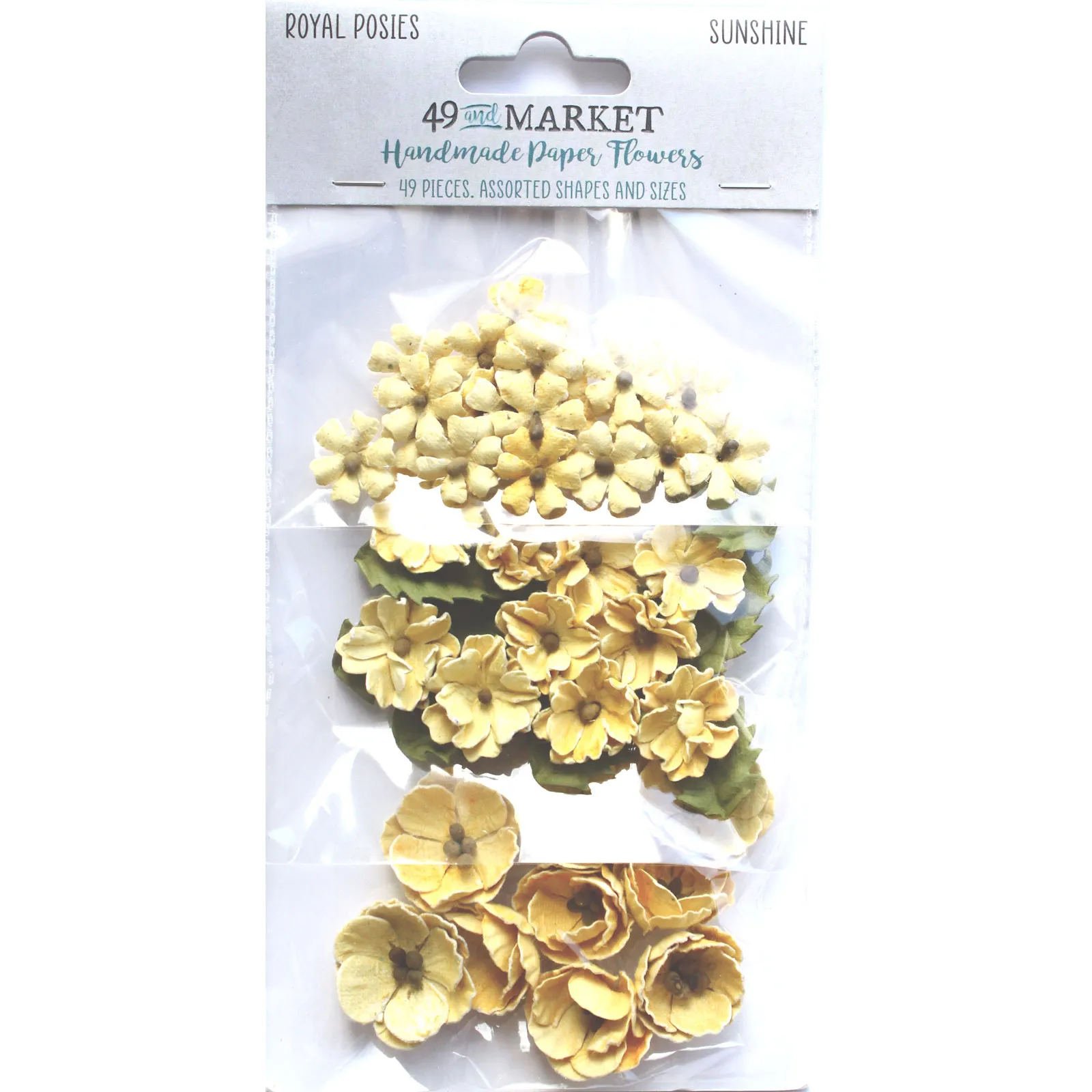 Sunshine Royal Posies, 49 pieces
