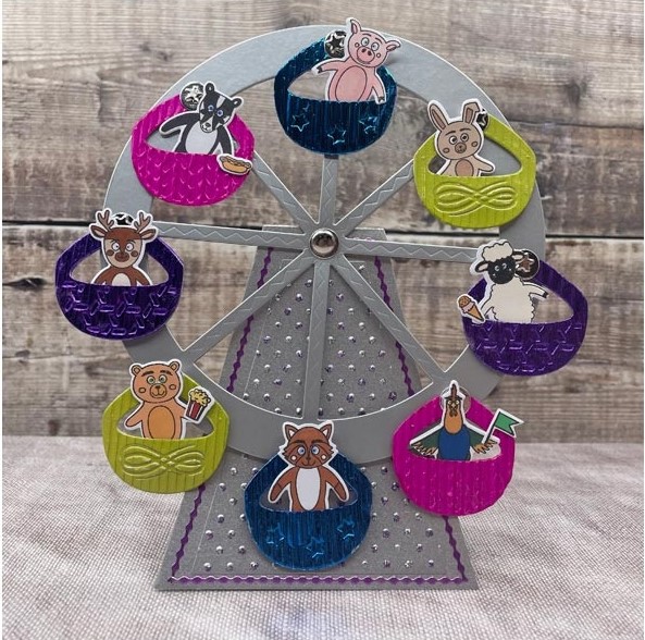 Made to Surprise Die Set Fun at the Fair The Ferris Wheel Mechanism