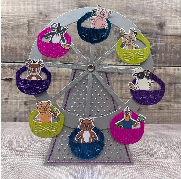 Made to Surprise Die Set Fun at the Fair The Ferris Wheel Mechanism